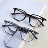0365 new Japanese and Korean retro square personalized TR90 myopia glasses frame men's and women's literary flat mirror holder can be matched with degrees
