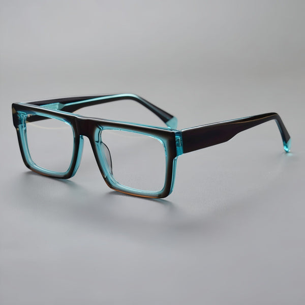 Roylan Retro Rectangle Acetate Glasses Frame