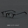 Madda Retro Round Square Acetate Glasses Frame
