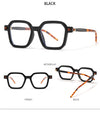 European and American street photography literary sunglasses 86601 cross-border simple square sunglasses fashion star flat glasses