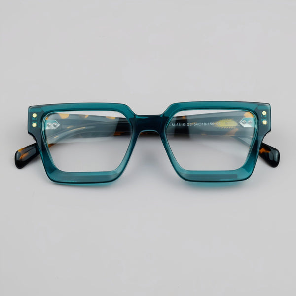 Harwell Vintage Square Acetate Glasses Frame