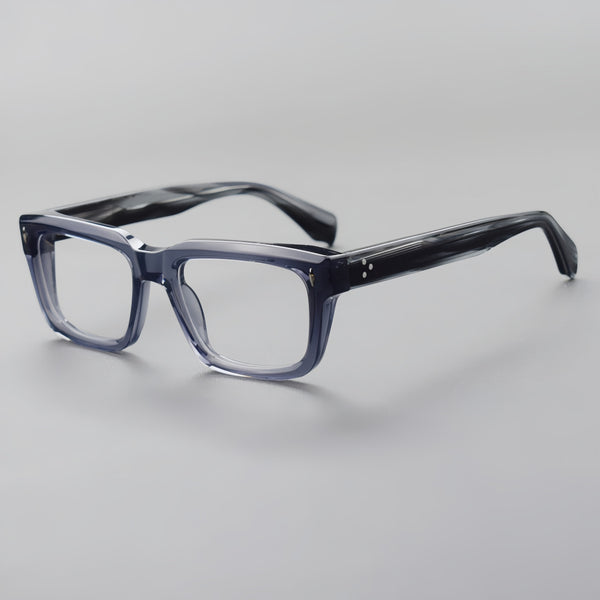 Sutton Retro Rectangle Acetate Glasses Frame