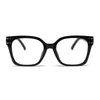 72389 new European and American large frame TR90 myopia glasses frame men's and women's literary and retro flat mirror holder can be matched with degrees