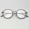Elias Titanium Vintage Round Eyeglasses Frames