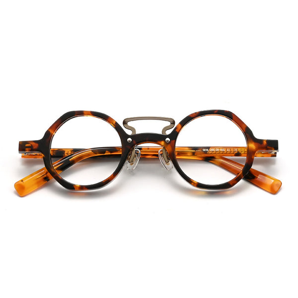 Liam Retro Round Acetate Optical Glasses Frame