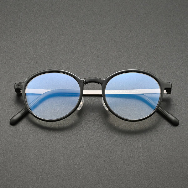 Noor Round Vintage TR90 Eyeglasses Frame