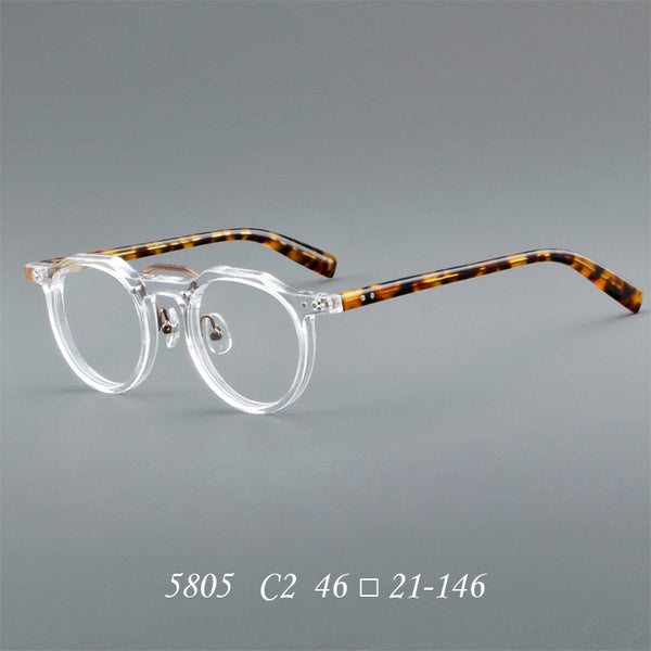 Cross-border new plate glasses, retro frames, Japanese glasses 5805 flat glasses, spot wholesale, can be matched with myopia