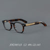 Rossi Retro Round Acetate Glasses Frame