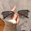 Fashion Men's Progressive Multifocal Anti-blue Light Discoloration Eyebrow Reading Glasses