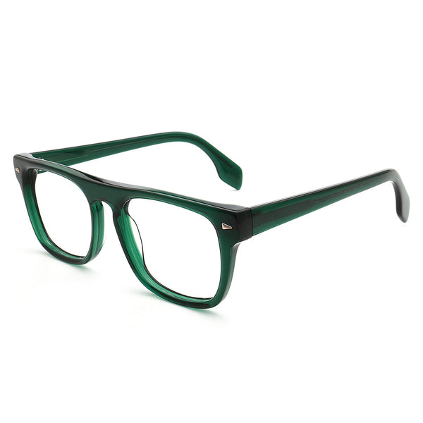Fred Classic Rectangle Acetate Eyeglasses Frame