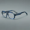 Audra Double-bridge Retro Acetate Aviator Glasses Frame