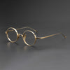 Monroe Titanium Round Glasses Frame