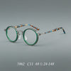 Tate Vintage Round Acetate Glasses Frame
