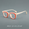 New retro plate glasses 30112 fashion spell material frame Danyang spot wholesale can be matched with myopia presbyopia