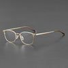 Zoet Retro Alloy Glasses Frame