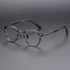 Mora Retro Polygon Acetate Glasses Frame