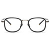 Alcor Retro Titanium Square Glasses Frame