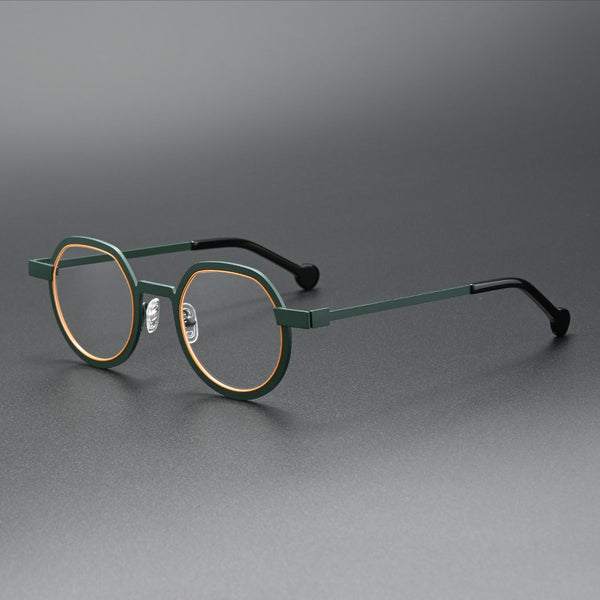 Heap Retro Alloy Glasses Frame