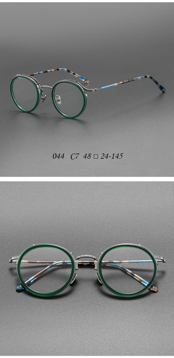 Plate glasses retro frame N044 metal cross-border European and American glasses frame plate frame fashion trend Danyang spot