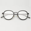 Elias Titanium Vintage Round Eyeglasses Frames