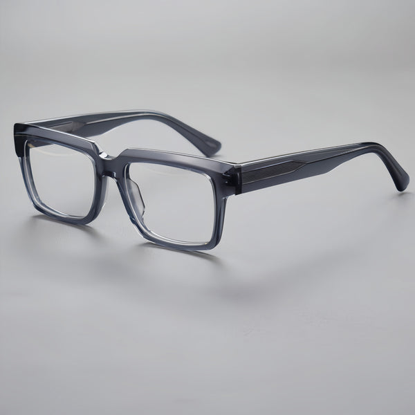 Hulsey Retro Rectangle Acetate Glasses Frame