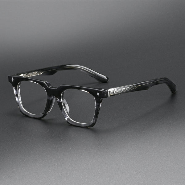 Quint Vintage Square Acetate Glasses Frame