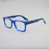 Simon Retro Rectangle Acetate Glasses Frame