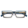 Piller Retro Rectangle Acetate Glasses Frame