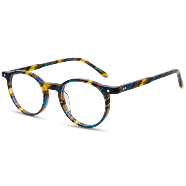 Rory Vintage Round Acetate Eyeglasses Frame
