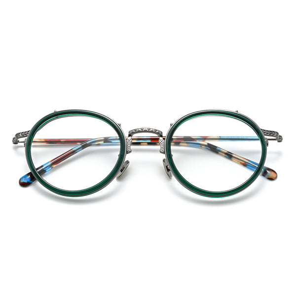 Plate glasses retro frame N044 metal cross-border European and American glasses frame plate frame fashion trend Danyang spot