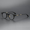 Vincent Retro Round Acetate Glasses Frame
