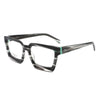Hartle Vintage Acetate Square Glasses Frame