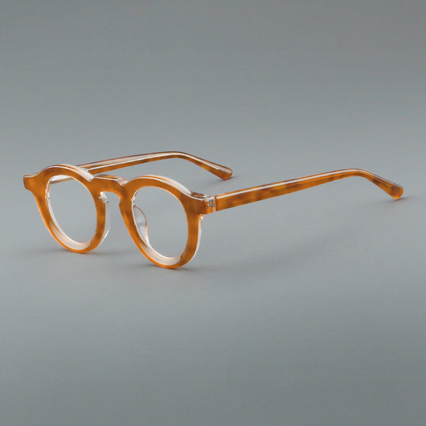 Gage Retro Round Acetate Glasses Frame