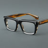 Majeed Retro Rectangle Acetate Glasses Frame
