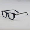 Hyun Retro Square Acetate Glasses Frame
