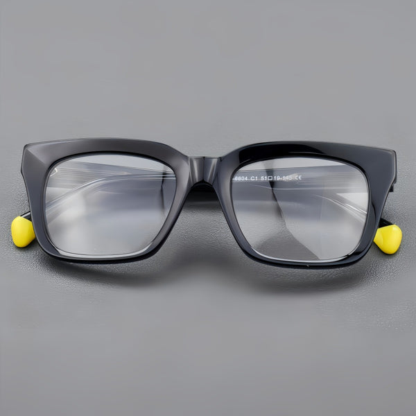 Venne Retro Rectangle Acetate Glasses Frame