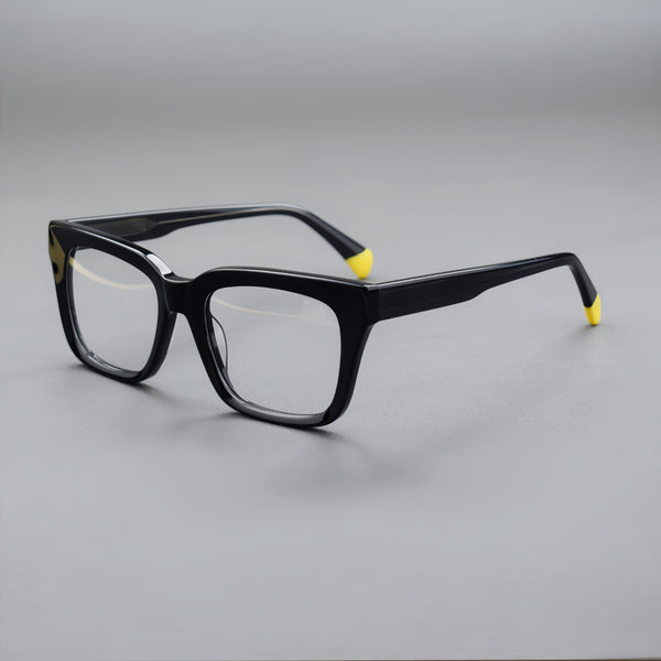 Venne Retro Rectangle Acetate Glasses Frame