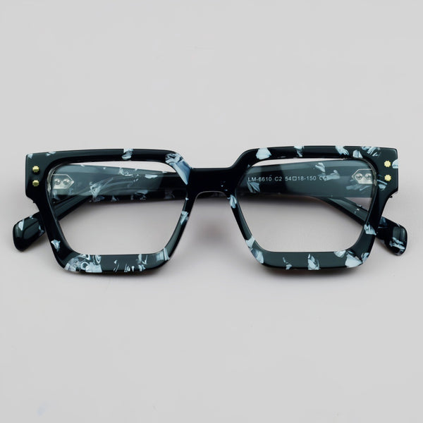 Harwell Vintage Square Acetate Glasses Frame