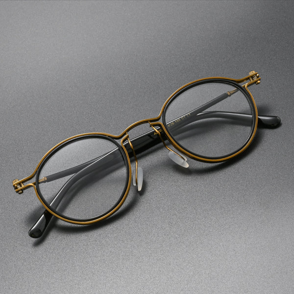 Tel Retro Steam Punk Optical Glasses Frame