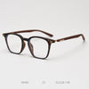 0365 new Japanese and Korean retro square personalized TR90 myopia glasses frame men's and women's literary flat mirror holder can be matched with degrees