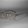 Valeria Titanium Vintage Round Eyeglasses Frame