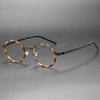 Webber Titanium Vintage Round Eyeglasses Frame