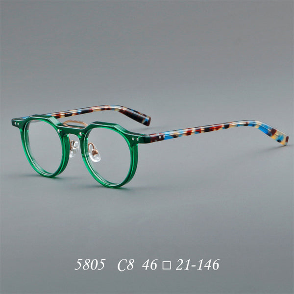 Cross-border new plate glasses, retro frames, Japanese glasses 5805 flat glasses, spot wholesale, can be matched with myopia