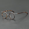 Mika Titanium Vintage Round Eyeglasses Frames
