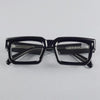 Monk Retro Rectangle Acetate Glasses Frame