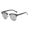 JOLLYNOVA Polarized Sunglasses For Women And Men Semi Rimless Frame Retro Sun Glasses AE0369