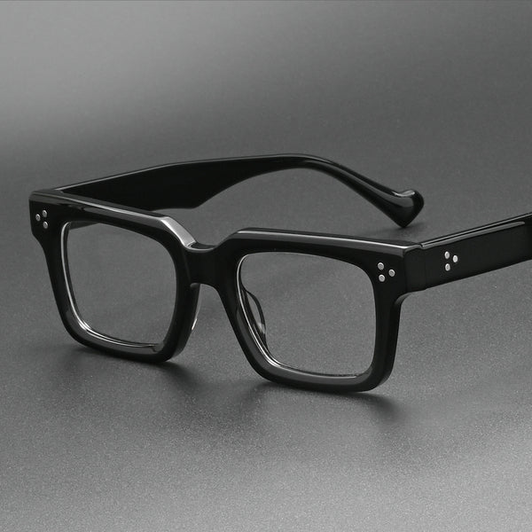 Harper Retro Rectangle Acetate Glasses Frame