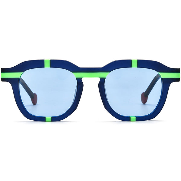 Dodd Premium Series Retro Rectangle Acetate Sunglasses
