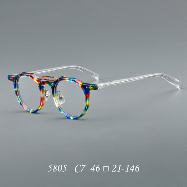 Cross-border new plate glasses, retro frames, Japanese glasses 5805 flat glasses, spot wholesale, can be matched with myopia