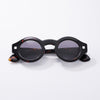 Kip Premium Series Vintage Round Acetate Sunglasses